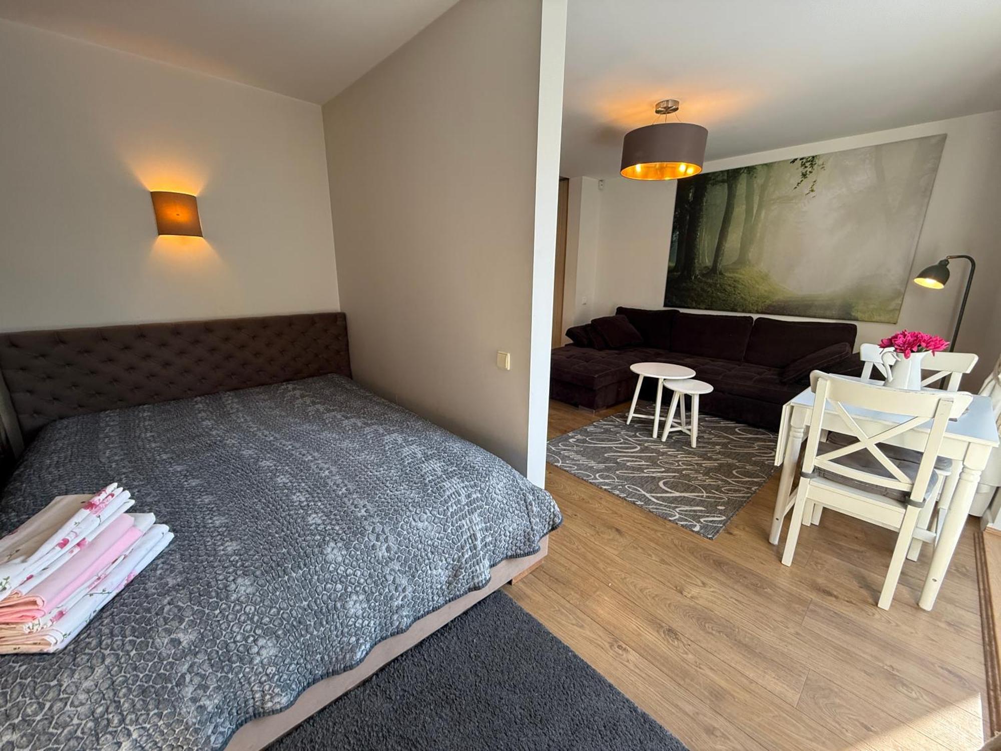 Cozy Garden Free Parking Lägenhet VNO Exteriör bild