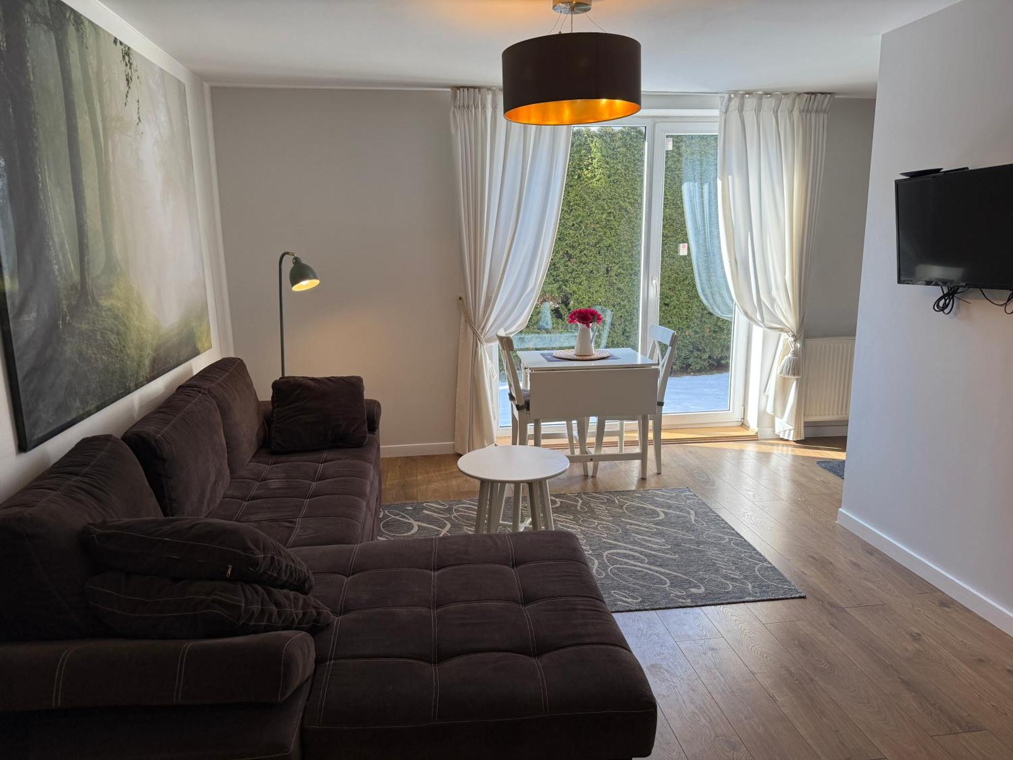 Cozy Garden Free Parking Lägenhet VNO Exteriör bild